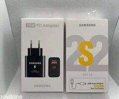 Samsung Original 35W Double Port, Type-C & USB-A, Chargeur rapide