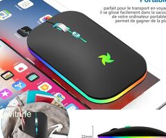 Souris rechargeable USB  & Bluetooth