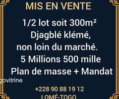 Terrain à vendre