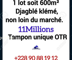 Terrain à vendre