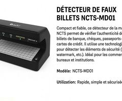 Détecteur de Faux Billets NCTS-MD01