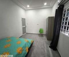 MINI VILLA MEUBLÉE DE 2 CHAMBRES SALON À ADIDOGOMÉ (CITÉ MOKPOKPO)