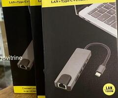 Adaptateur USB-C vers HDMI 5 en 1 – Hub Multifonction Haute Vitesse