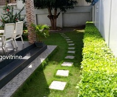 Maison meublée composée de trois (03) chambres + une dépendance