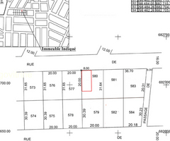 VENTE FLASH : Terrain 1/4 de lot à vendre à Soviépé Golfe 5