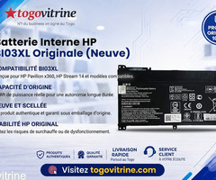 Batterie Interne HP BI03XL Originale pour Pavilion x360 / Stream 14 (Neuve)