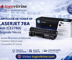 Cartouche de Toner HP LaserJet 78A Noir (CE278A) – Originale Neuve