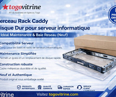 Berceau Rack Caddy Disque Dur pour Serveur Informatique – Idéal Maintenance & Baie Réseau (Neuf)