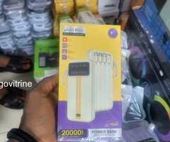 BATTERIE EXTERNE GÉANTE JUST ONLY JO-P26A – 20 000 mAh EN STOCK !