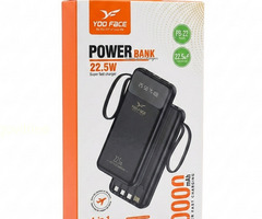 POWER BANK RECHARGE ULTRA-RAPIDE YOO FACE PB-22 (10 000 mAh / 22.5W)