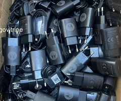 Chargeurs Originaux Motorola (Têtes + Câbles)