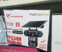 Caméra de Surveillance Solaire Crossfire T30 TrueColorView (12MP 4G LTE)