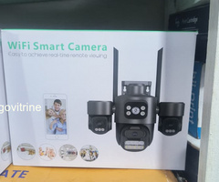 Caméra de Surveillance WiFi Smart Camera (Triple Objectif)