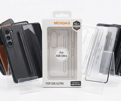 Coque MORDAS pour Samsung Galaxy S26 Ultra avec Emplacement Stylus S Pen + Verre Trempé