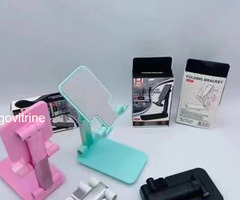 Support de Bureau Pliable et Ajustable pour Smartphone & Tablette