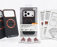 Coque TADAGEE Snap Case MagSafe pour iPhone 17 Pro Max
