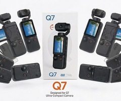 Mini Caméra Digital Pocket Q7 CCD avec Écran & Objectif Rotatif 180°
