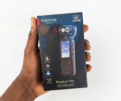 Mini Caméra Portable 4K Kalobee Pocket3 Pro avec Objectif Rotatif 180°