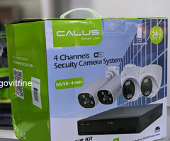 Kit Système de Surveillance Vidéo Wi-Fi CALUS NVS8-4 max (4 Caméras + XVR avec Disque Dur 500 Go)