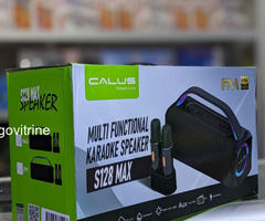 Enceinte Karaoké Multifonction CALUS S128 MAX avec 2 Microphones Sans Fil