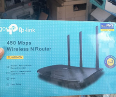 Routeur Wi-Fi TP-Link TL-WR940N 450 Mbps (3-en-1 avec 3 Antenne Puissantes)
