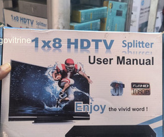 Splitter / Duplicateur HDMI HDTV 1x8 (1 Entrée vers 8 Sorties Full HD 1080P)