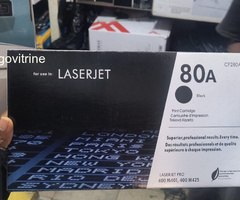 Cartouche de Toner HP LaserJet 80A (CF280A) Noir pour Imprimantes HP Pro 400