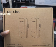 Kit Pont Wi-Fi Extérieur NC-LINK High-Performance Outdoor CPE (Paire de Boîtiers)