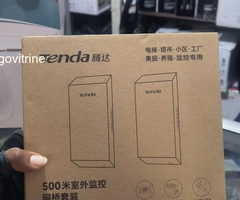 Kit Pont Wi-Fi Extérieur Tenda O1 (Pack Paire 500m pour Vidéosurveillance & Réseau)