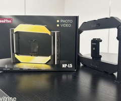 Cage de Stabilisation Vidéo Smartphone / Rig Vidéo avec Éclairage LED Intégré NeePho NP-L5