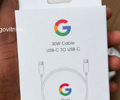 Câble de Charge Rapide Google Pixel 30W USB-C vers USB-C