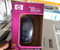 Souris Optique Filaire HP Blu-Ray Mouse Cool Family (1200 DPI)