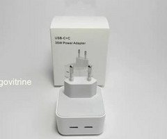 Adaptateur Secteur Double USB-C 35W (Fast Charger)