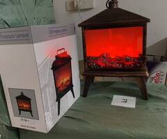 Lanterne Cheminée LED (LED Fireplace Lantern) – Modèle SP-08-1 ????????