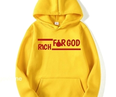 Marque de vêtements " RICH FOR GOD-DESING"