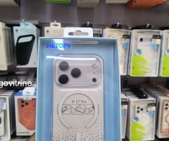 ???? Coque HETOFY iPhone 17 Pro – Transparente ✨