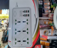???? Multiprise Z69 – 6 Prises + 6 USB + 2 Type-C ⚡