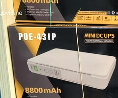 Mini DC UPS POE-43IP – 8800 mAh