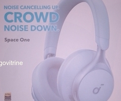 Soundcore Space One – Casque Bluetooth à réduction de bruit
